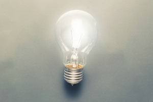 A light bulb