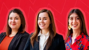 Ally Jump, Brianne Smalley and Emily Toal all joined the Mellon College of Science in 2023.