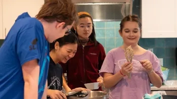 Students volunteered across Pittsburgh during the Fall Day of Service.